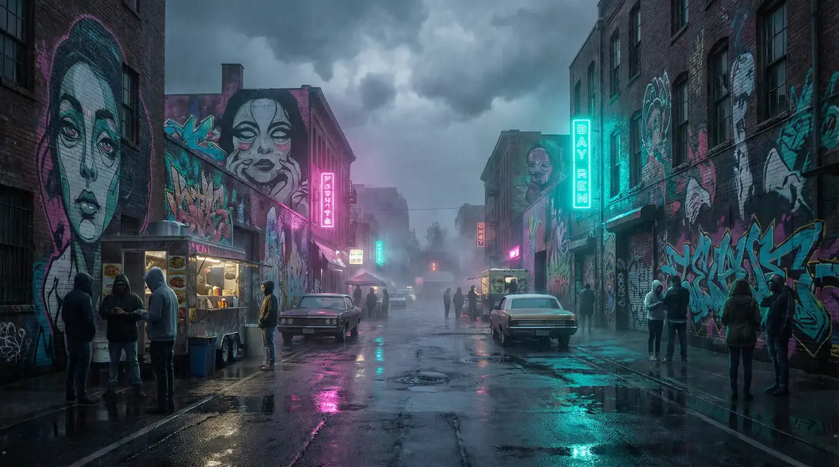 魔兽世界万圣节掉落 - 雨夜壁画街